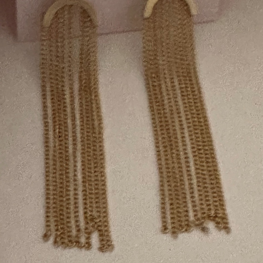 Kate spade heart tassel drop earrings - Picture 6 of 7